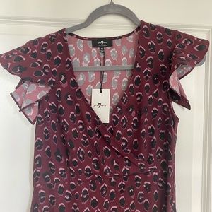 7 for all mankind midi dress